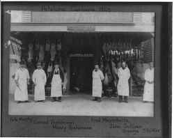 Employees in front of C. Poehlmann & Co