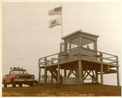 Pole Mountain lookout, Cazadero, California, 1981