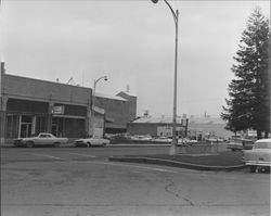 Looking southeast at Central Park, Petaluma, California, 1962