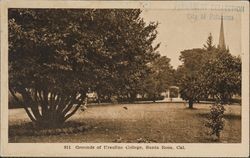 Grounds of Ursuline College, Santa Rosa, California