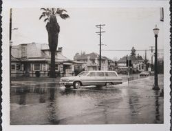 Healdsburg Avenue at Lincoln--looking from junction of Mendocino Avenue and Healdsburg Avenue toward Mendocino and College