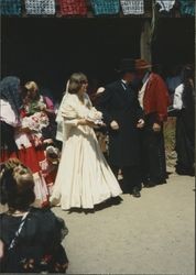 Spanish wedding at the Petaluma Adobe, Petaluma, California, August 11, 1991