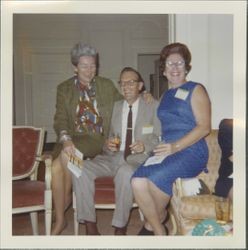 Helen Putnam and friends, Petaluma?, California, November, 1965
