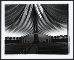 Interior of St. Joseph's Church, Cotati, California, 1963