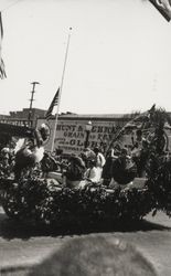 Butter and Eggs Day float