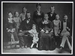 Portrait of the Henry Marshall family