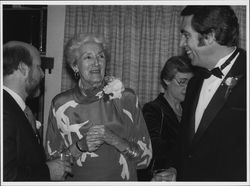 Helen Putnam and associates at a retirement party, Petaluma, California, 1980