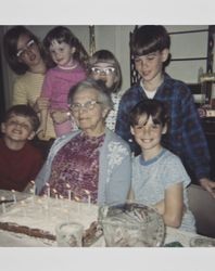 Grandma Bihn's 91st birthday, October 10, 1979