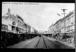 Fourth St. looking east, Santa Rosa, California