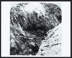 Looking down Geyser Canyon from Witches' Cauldron