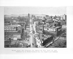 Market Street, San Francisco, Cal., before the fire, April 18, 1906