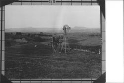 Windmill and tank