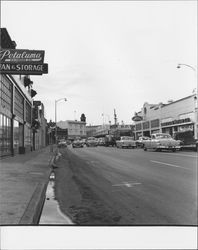 Petaluma Boulevard South, Petaluma, California, 1958