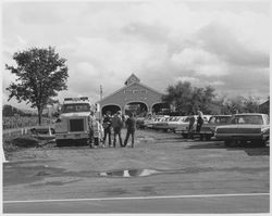 Andrews Fire House dedication, Geyserville Volunteer Fire Department, 6571 Highway 128 near Jimtown, California, October 21, 1967