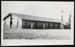 Unidentified church in Sonoma County, California, about 1970