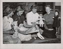 Doll Contest, Petaluma, California, 1957