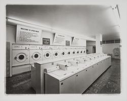 Interior of Speed Wash, Santa Rosa, California, 1962