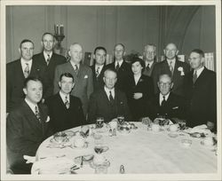 Luncheon where Vallejo-Mare Island War Chest plans were discussed, San Francisco, California, 1944