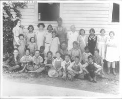 Occidental School students, Occidental, California, 1923