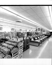 K-Mart grocery department on opening day