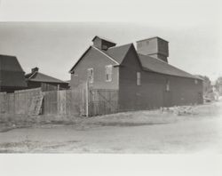 Wooden buildings of Fulton Winery, 1200 River Road, Fulton, California, 1930s