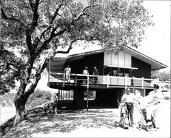 Exterior views of Wikiup Greens condominiums, Santa Rosa, California, March 4, 1962