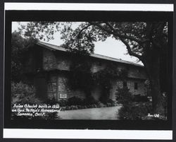 Swiss Chalet built in 1850 on Gen. Vallejo's homestead Sonoma, California