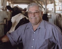 Portrait of George Gambonini, Old Lakeville Road, Petaluma, California, 2009