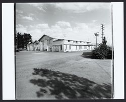 Carbarns of the Petaluma and Santa Rosa Railway