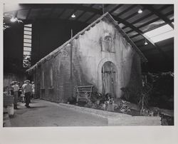 Old Mission at the Hall of Flowers at the Sonoma County Fair, Santa Rosa, California, 1969