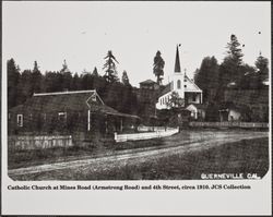 St. Elizabeth Catholic Church, Guerneville, California, about 1910