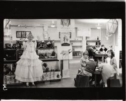 Dioramas on display in the Children's Room of the Santa Rosa Library