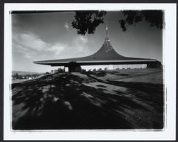 Exterior of St. Joseph's Church, Cotati, California, 1963