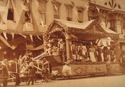 Knights of Pythias float