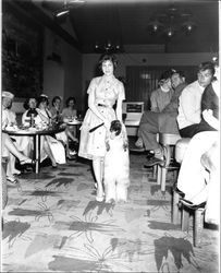 Fashion show at El Rancho, Santa Rosa, California, 1961