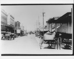 Looking north on Main Street, Petaluma, California, 1911