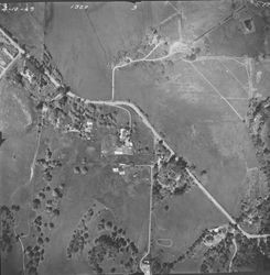 Aerial view of Bennett Valley Golf Course area, Apr. 10, 1969