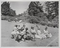 Borba family at the Russian River beach