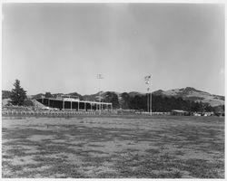 Grandstand at the race track