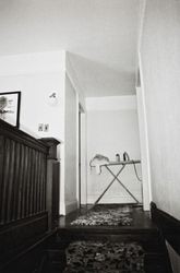 Interior detail of upstairs hall, Sweet House at 607 Cherry Street, Santa Rosa, California