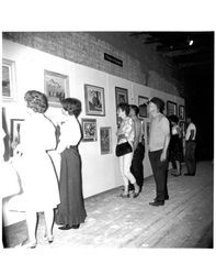 Petaluma Art Association exhibit at the Old Adobe Fiesta, Petaluma, California, about 1963