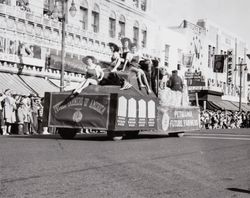 Egg Day Parade in Petaluma, California on August 1, 1947