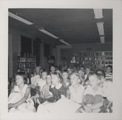 Story-time at the Carnegie Library in Santa Rosa, California, 1959