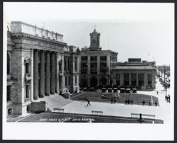 Court House and plaza, Santa Rosa