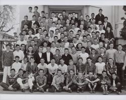 Eight grade class of Santa Rosa Junior High School, 756 Humboldt Street, Santa Rosa, California, 1948