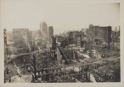 Looking from Sutter and Powell Streets