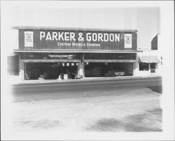 Parker & Gordon--custom mixing & grinding, Petaluma, California, 1948