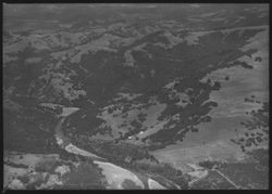 View of the Russian River taken from above Healdsburg