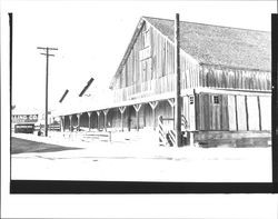 Building tentatively identified as part of Golden Eagle Milling Company complex, Petaluma, California, 1944