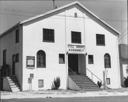 Full Gospel Assembly Church, Petaluma, California, 1955